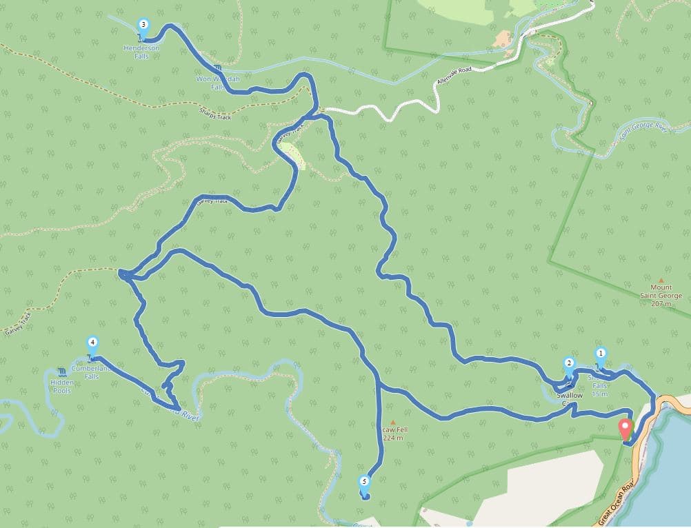 Lorne Waterfalls (1)