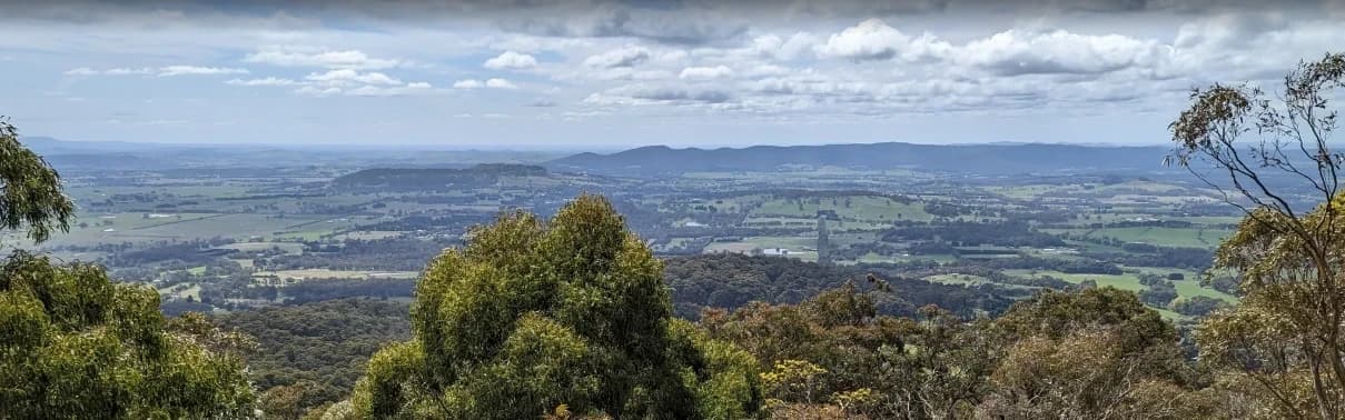 Mount Macedon: Cross and Camels Hump