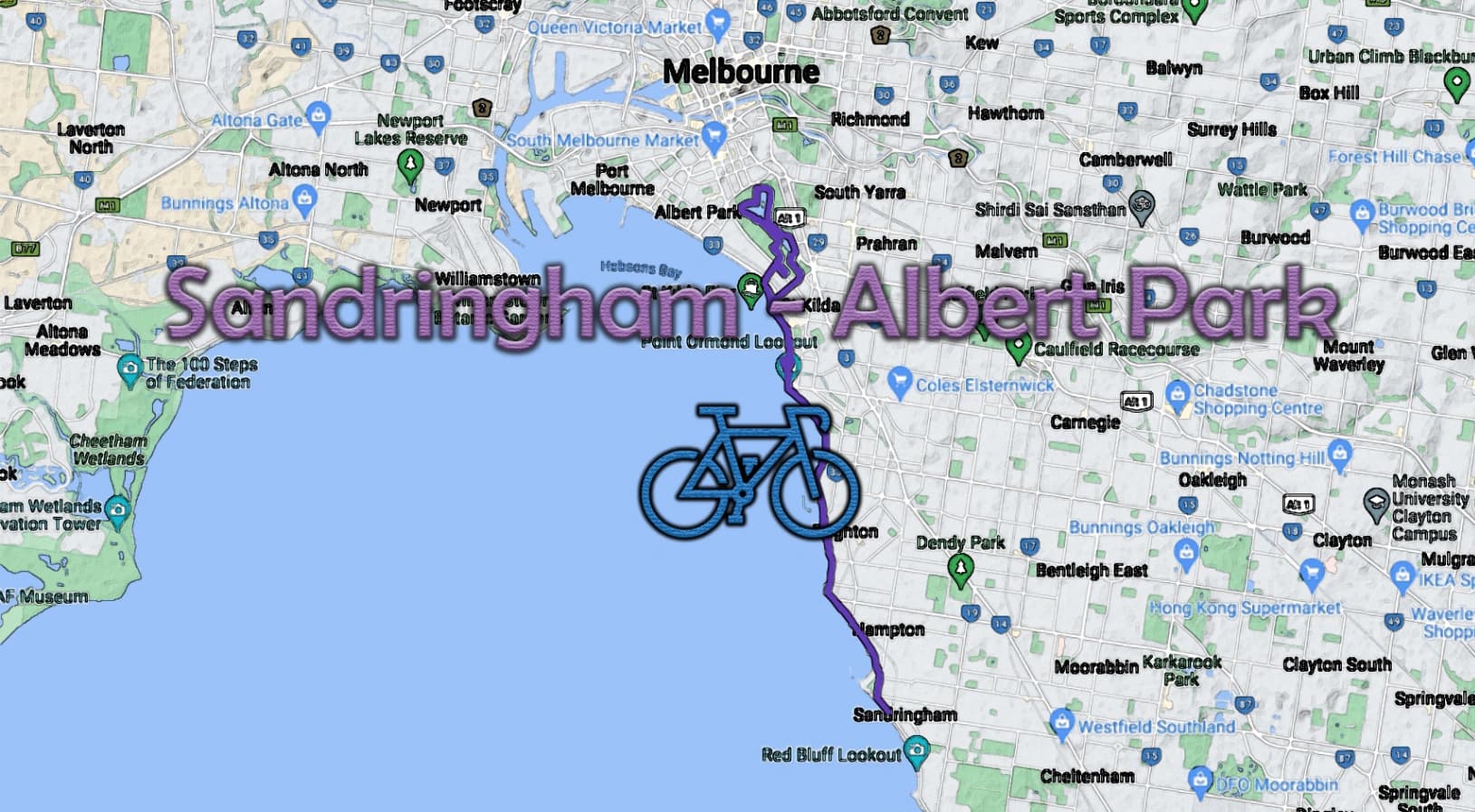 Sandringham to Albert Park