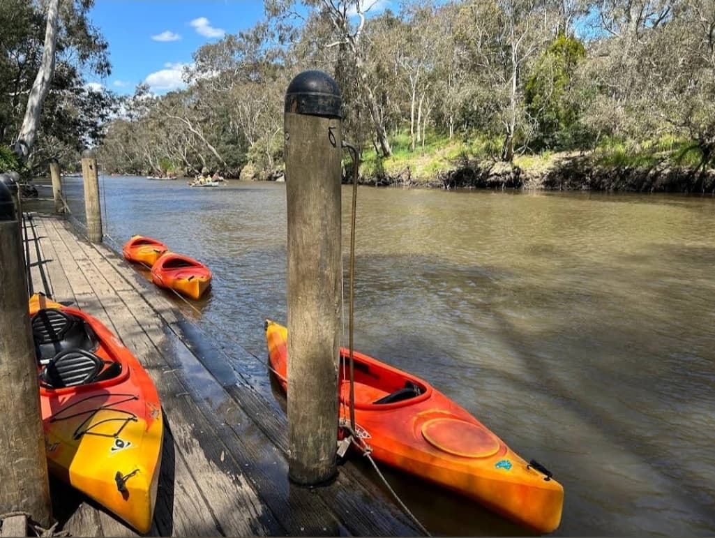Kayaking in Yarra River