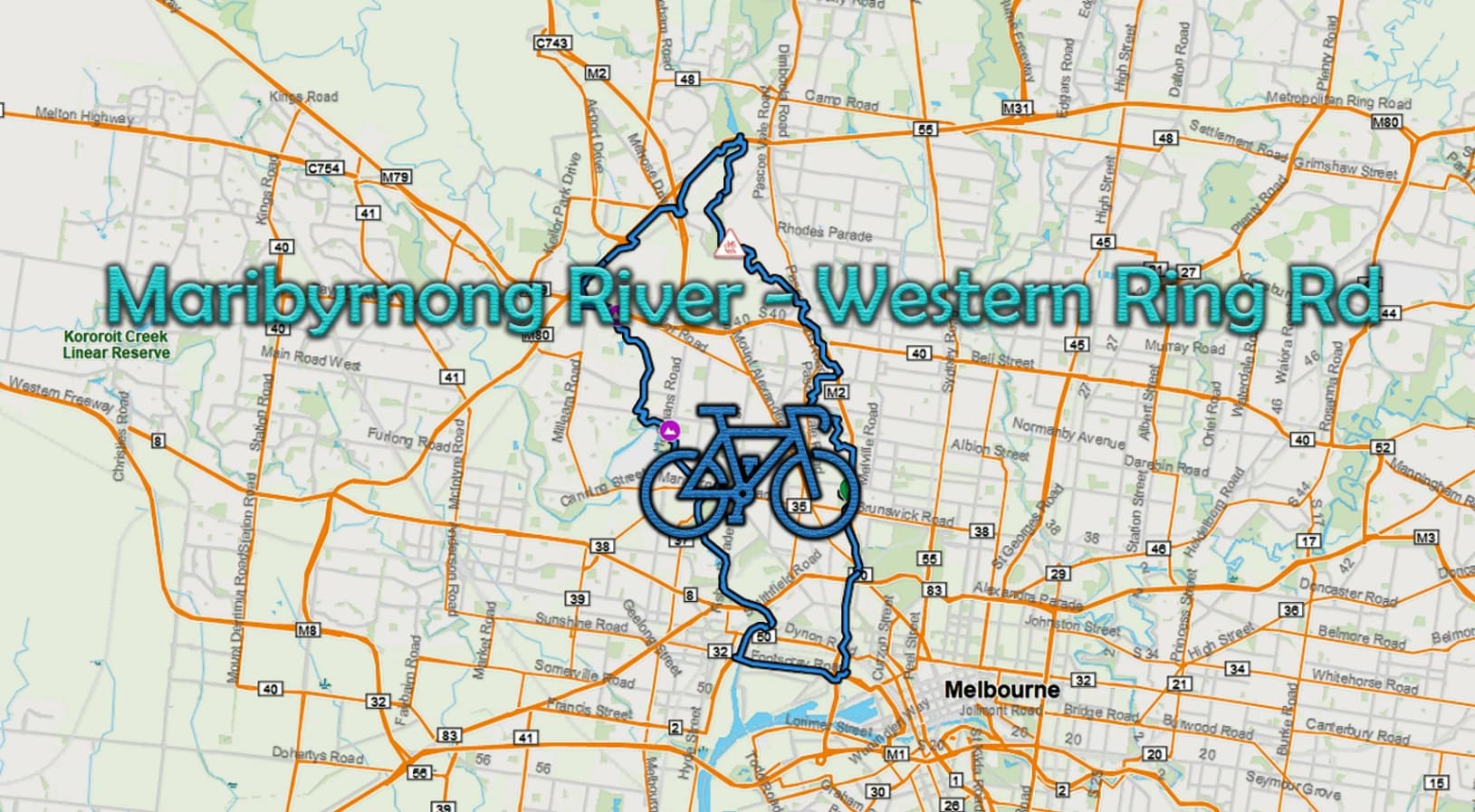 Maribyrnong River - Western Ring Rd
