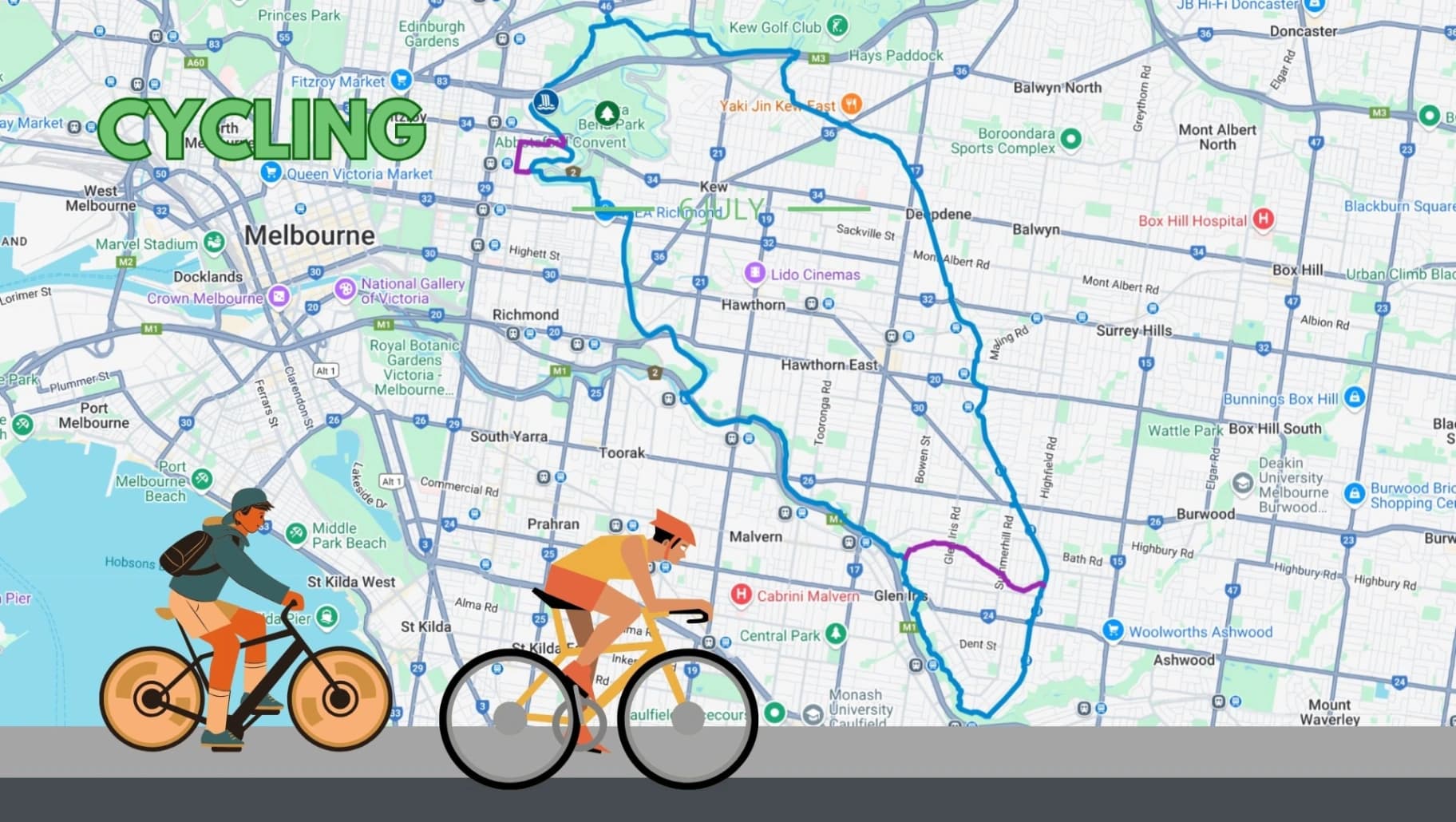 Anniversary Trail-Yarra River