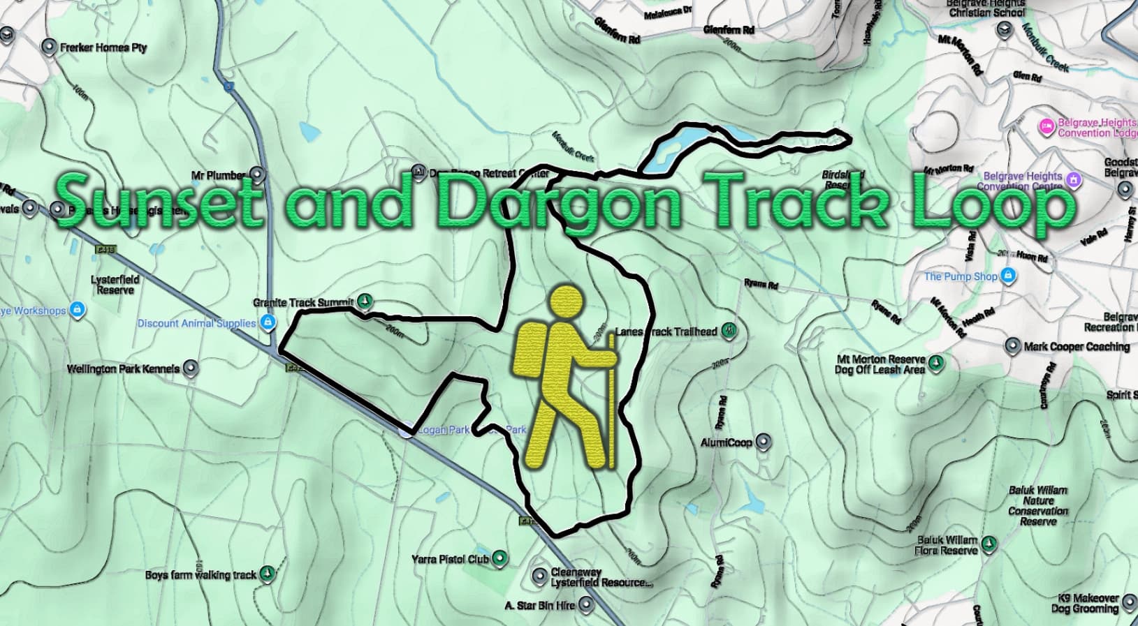 Sunset and Dargon Track Loop