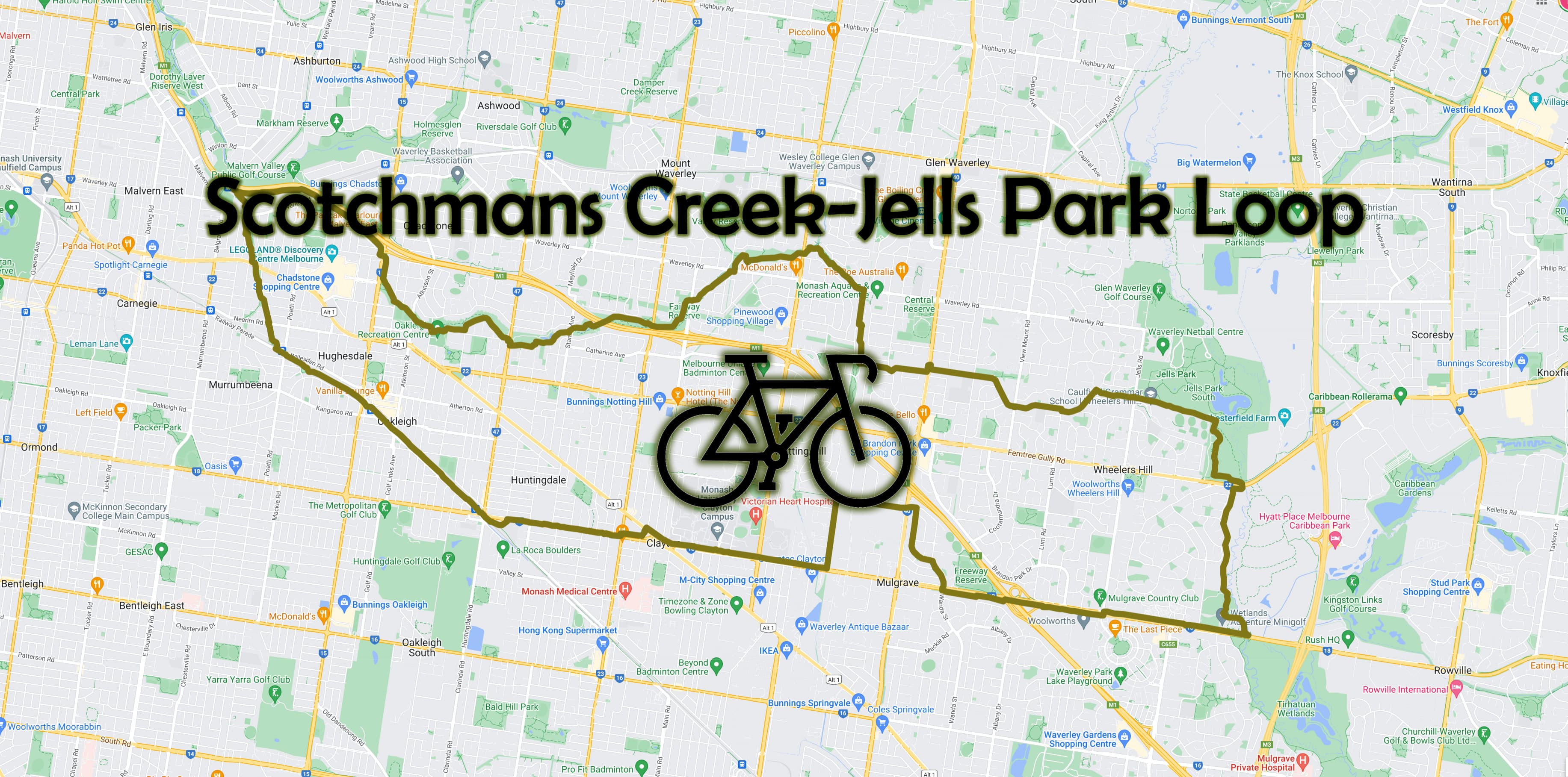 Scotchmans Creek-Jells Park Loop
