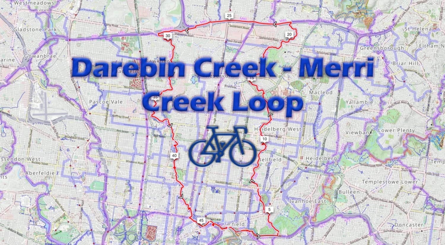 Darebin Creek - Merri Creek Loop